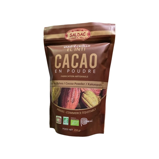 Cacao poudre Criollo Non sucré - 250g