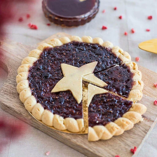 Tarte des Alpes à la confiture de Framboises - 140g
