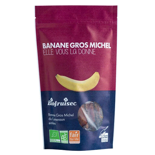 Bananes "Gros Michel" sechées - 150g