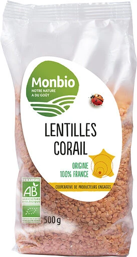 Lentilles corail - 500g