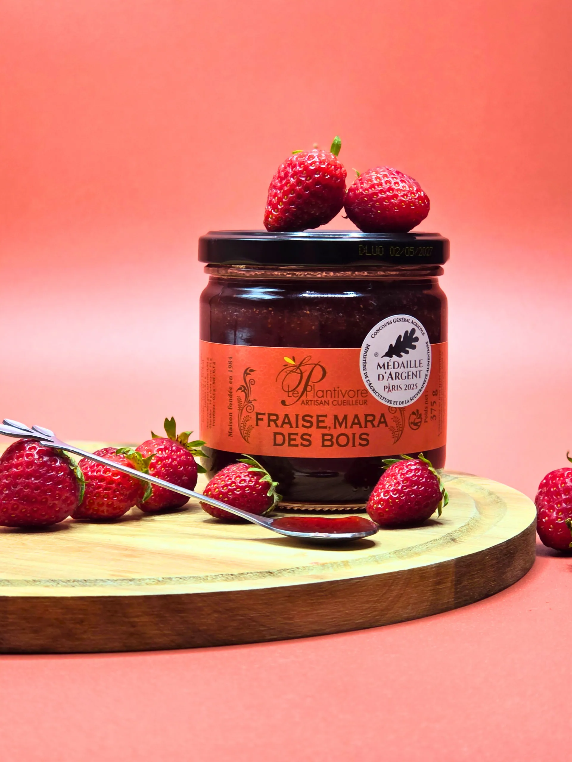 Confiture de Fraise Mara des Bois – Plantivore
