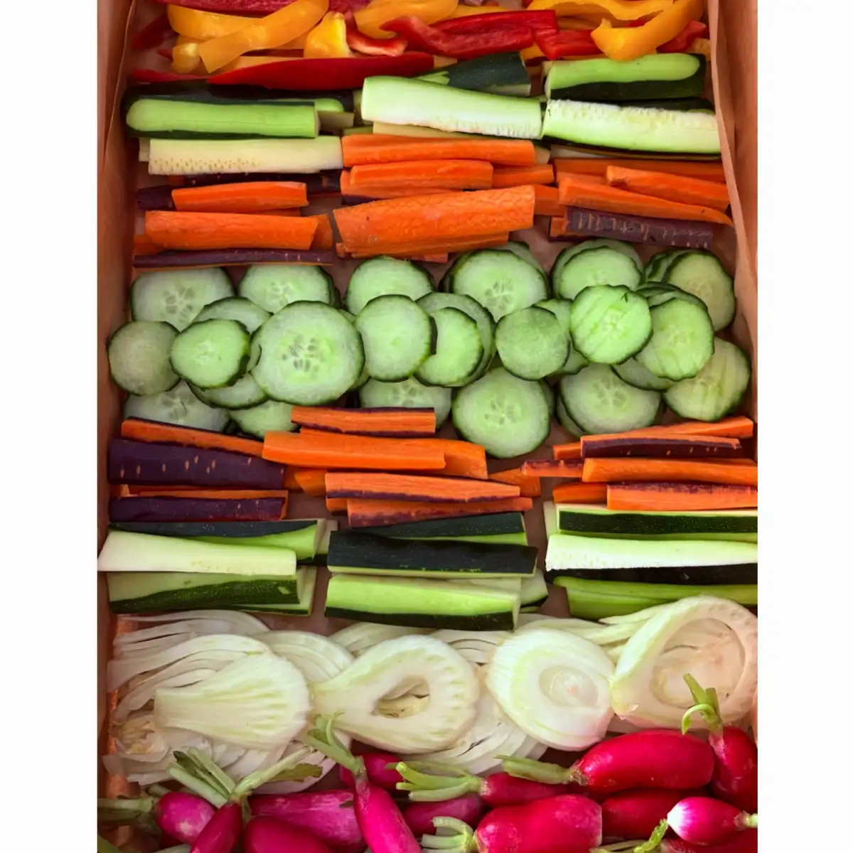 plateaux crudités