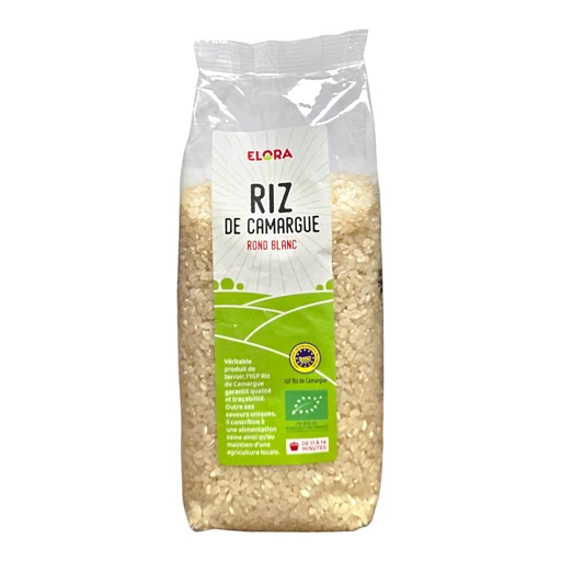 Riz rond blanc de Camargue - 500g